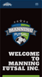 Mobile Screenshot of manningfutsal.com